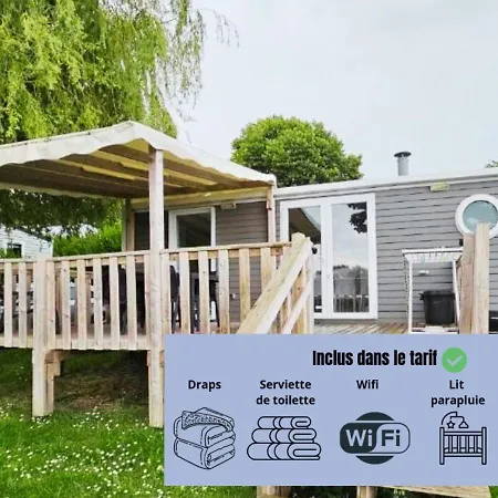 Mobil-home 4 Personnes Dans 5 Etoiles Proche De La Parque de Campismo *